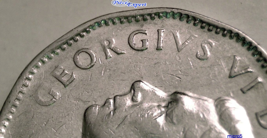 1949 - "GEOR" Coin Obturé (Filled Die Legend) Cpe_1688