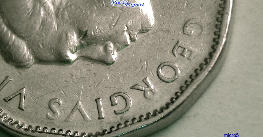 1949 - "GEOR" Coin Obturé (Filled Die Legend) Cpe_1689