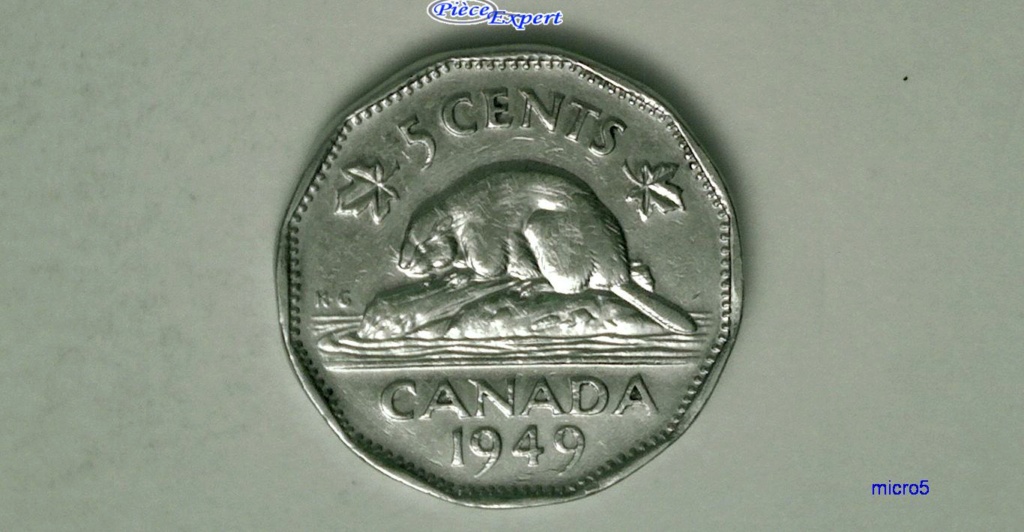 1949 - "GEOR" Coin Obturé (Filled Die Legend) Cpe_1691