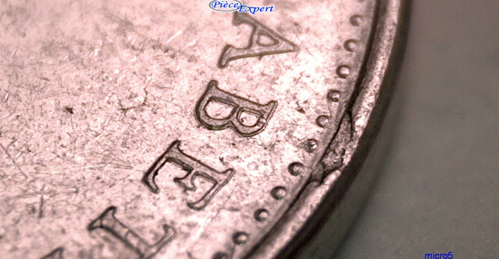1967 - Coin Détérioré Légende Avers (Die Deterioration)   Cpe_2055