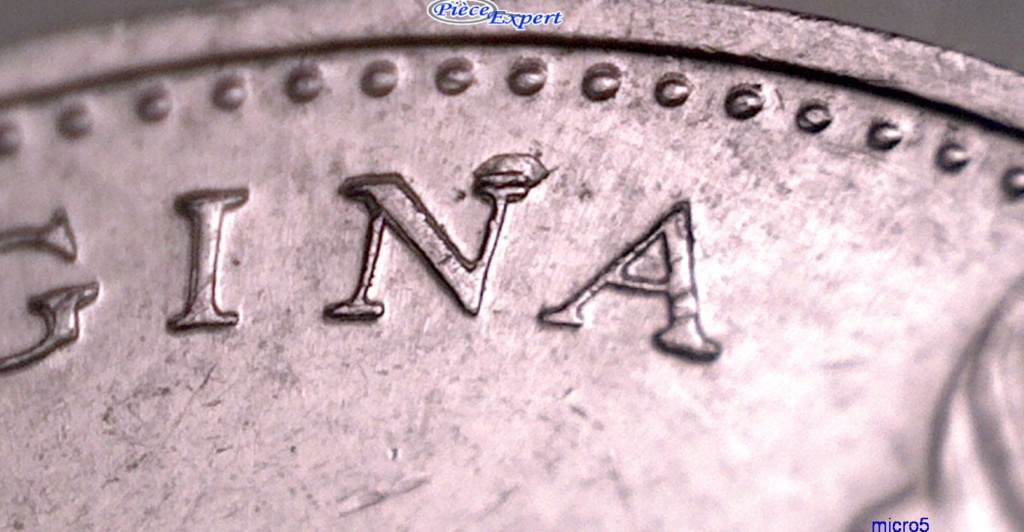 1967 - Coin Détérioré Légende Avers (Die Deterioration)   Cpe_2058