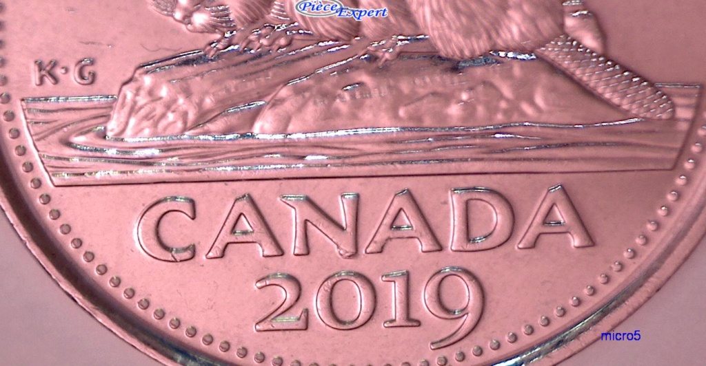 2019 - Eclat de coin sur N de Canada Cpe_i312