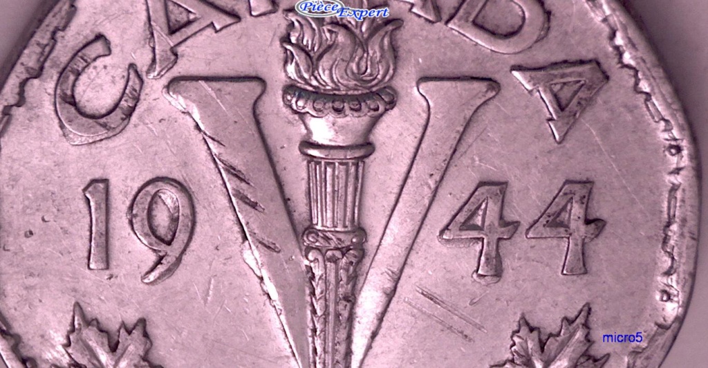 1944 - Coin Fendillé du buste au listel Cpe_i427
