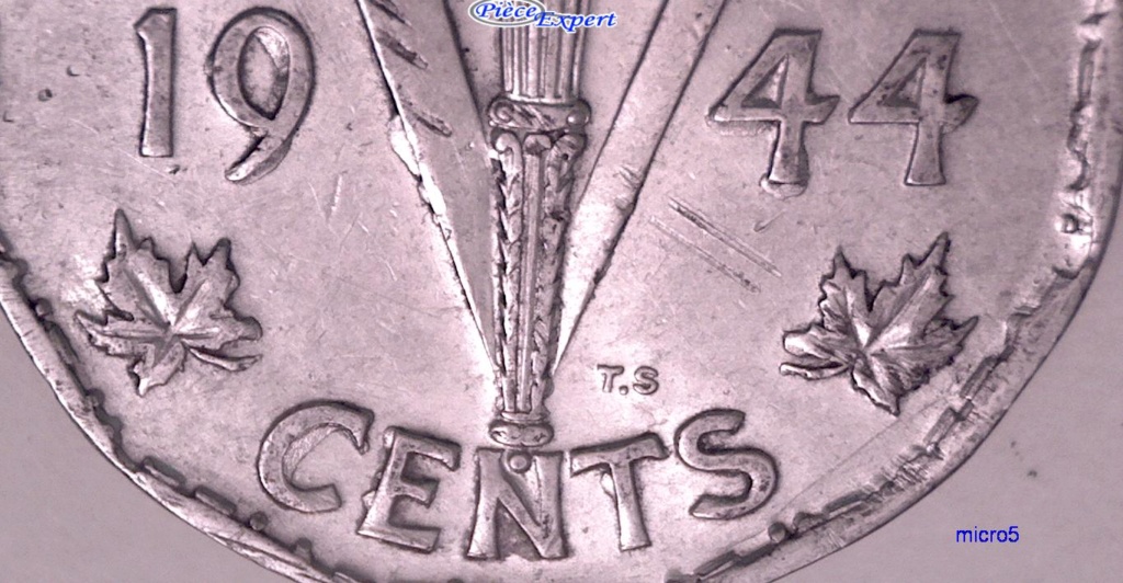 1944 - Coin Fendillé du buste au listel Cpe_i428