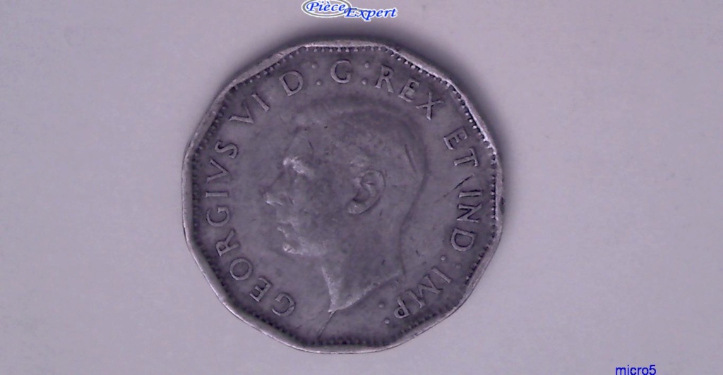 1943 - Coin Fendillé sous le buste au listel Cpe_i500