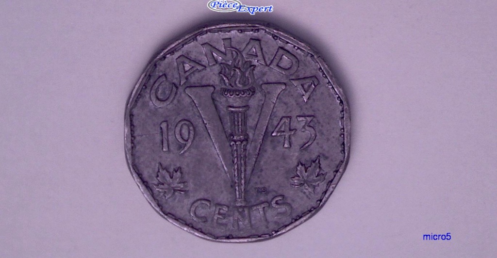 1943 - Coin fendillé du 1 au listel Cpe_i530