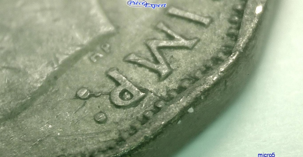 1943 - Coin Fendillé P de IMP Cpe_i603