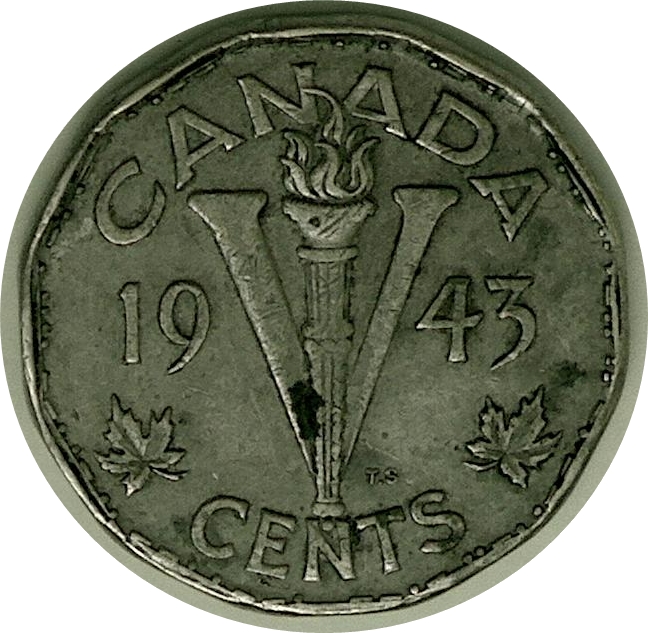1943 - Coin Fendillé GEOR + D:IMP de George VI Cpe_i635