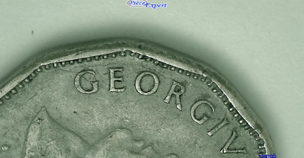 1943 - Coin Fendillé GEOR + D:IMP de George VI Cpe_i636