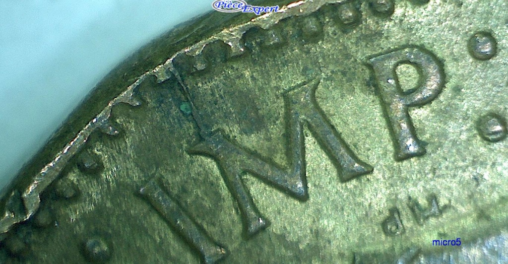 1943 - Coin Fendillé M de IMP Cpe_i639