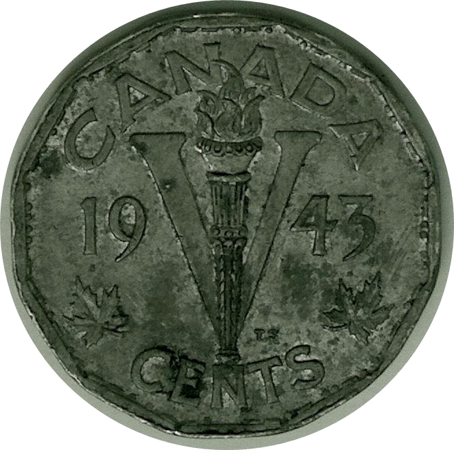 1943 - Coin Fendillé gorge / tête au listel Cpe_i662