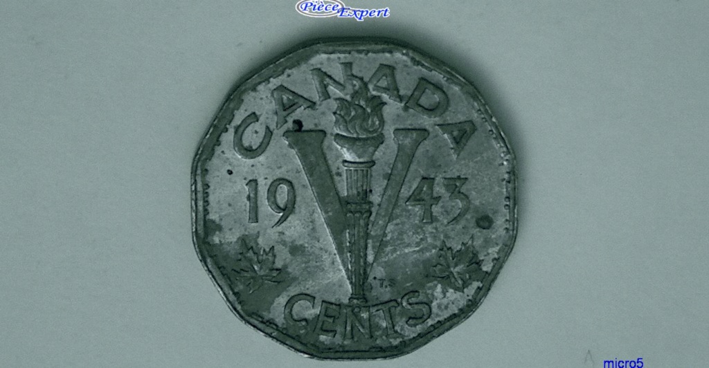 1943 - Coin entrechoqué Avers Cpe_i680