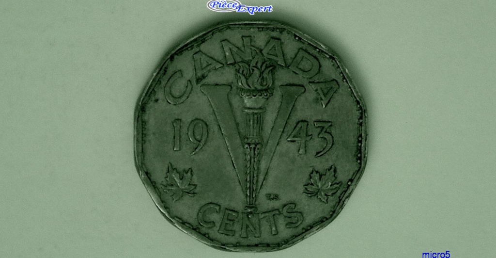 décalé - 1943 - Coin Décalé Légende Avers (Obv. Legend Die Shift) Cpe_i692