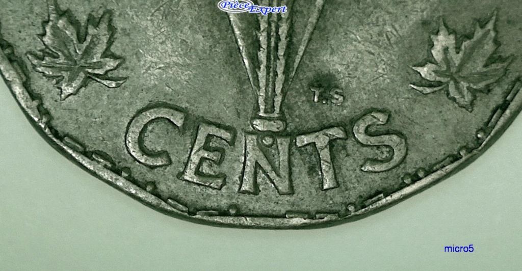 1943 - Coin Détérioré Revers Cpe_i709