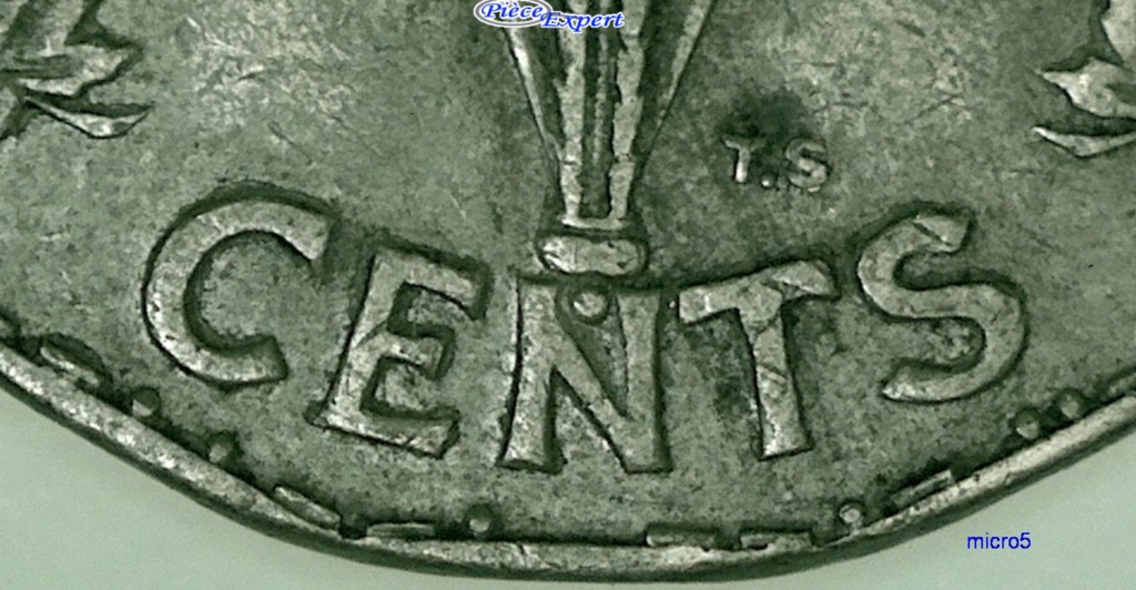 1943 - Coin Détérioré Revers Cpe_i710
