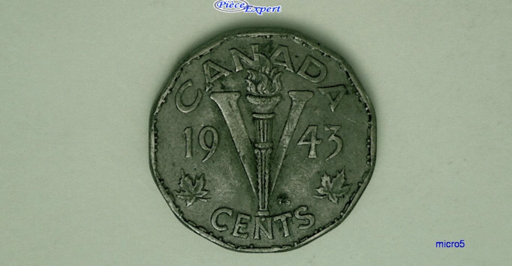 1943 - Coin Détérioré Revers Cpe_i711