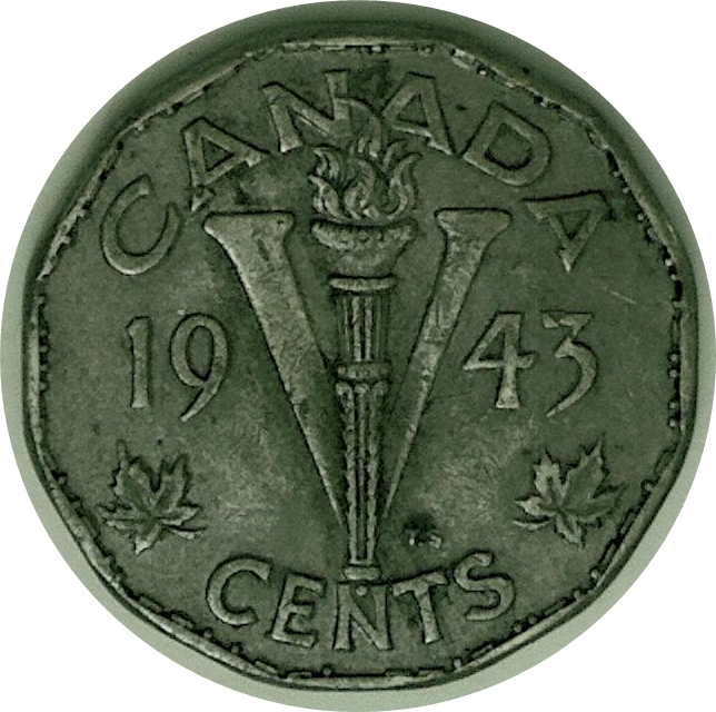 1943 - Coin Détérioré Revers Cpe_i713