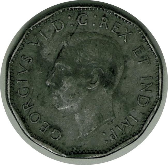 1943 - Coin Détérioré Revers Cpe_i714