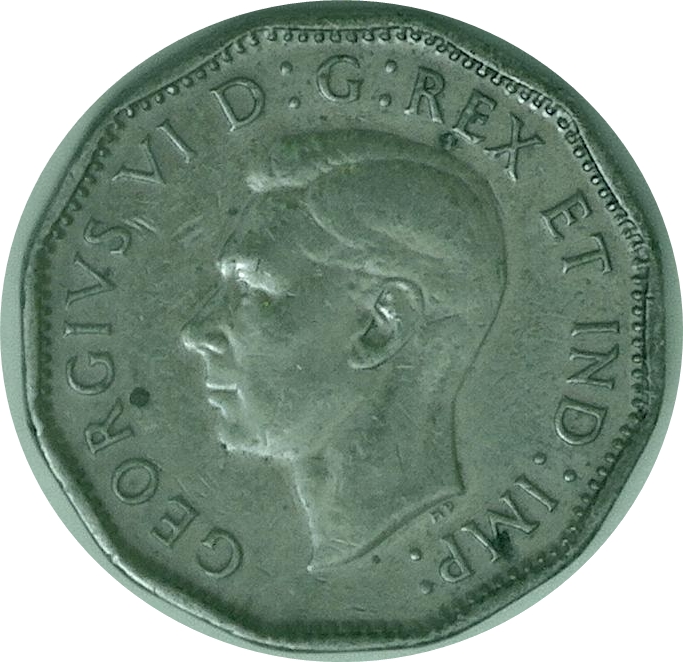 1943 - Coin Fendillé feuille gauche Cpe_i723