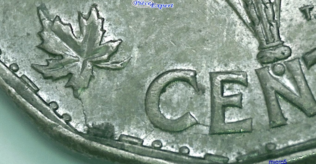 1943 - Coin Fendillé feuille gauche Cpe_i743