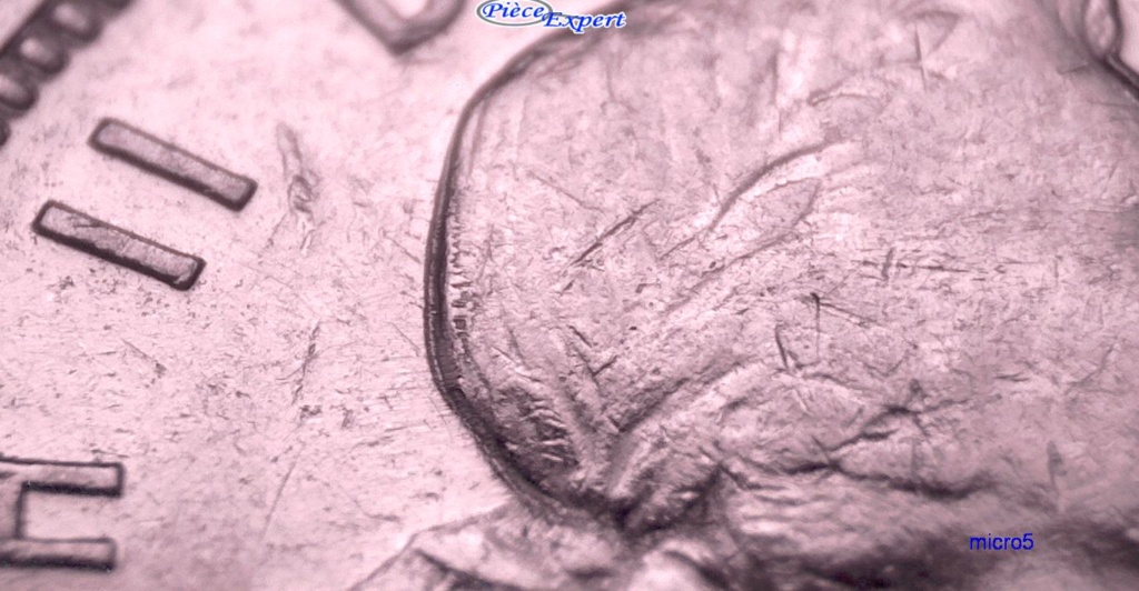 1964 - Coin Détérioré autour Tête de la Reine (Deteriorated Die Queen Head)  Cpe_im97