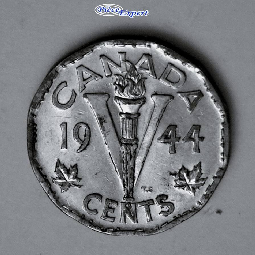 1944 - Coin détérioré Extrême Avers : Légende Imag1257