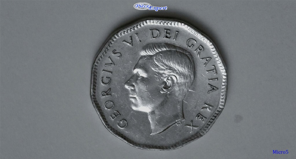1949 - Coin fendillé dos du castor, Entrechoqué Avers / Revers Imag1469