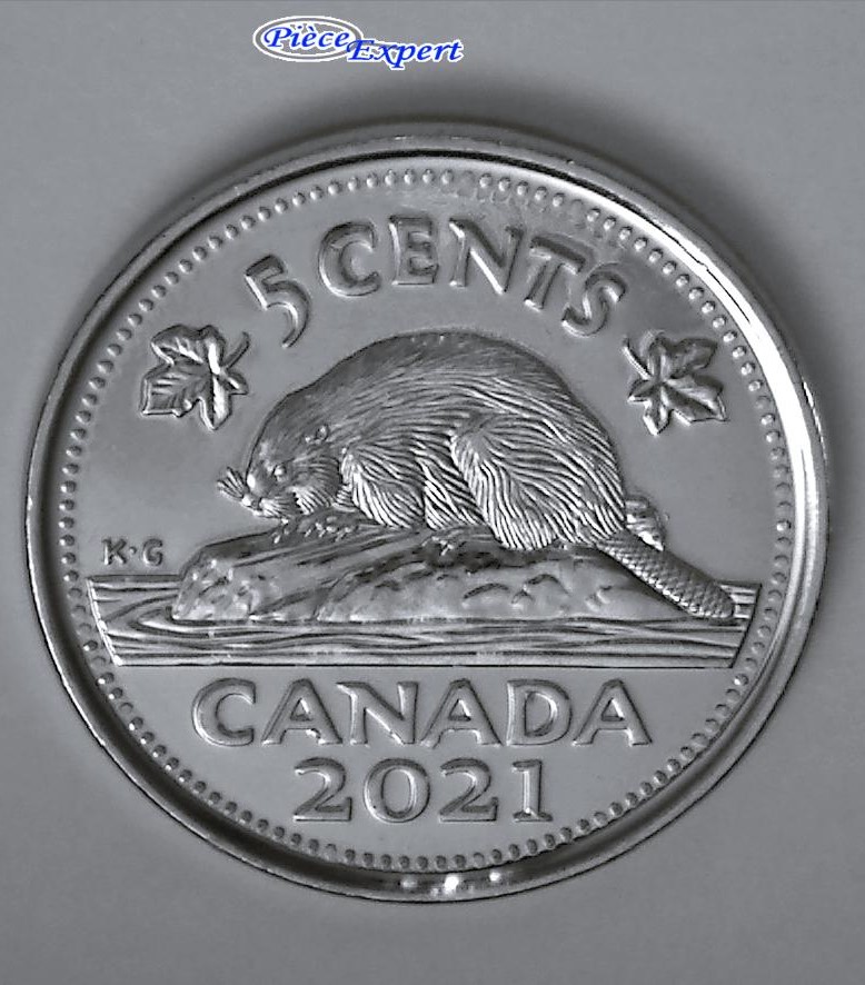 2021 - Éclat de coin Canada + Bulle Avers Imag1560