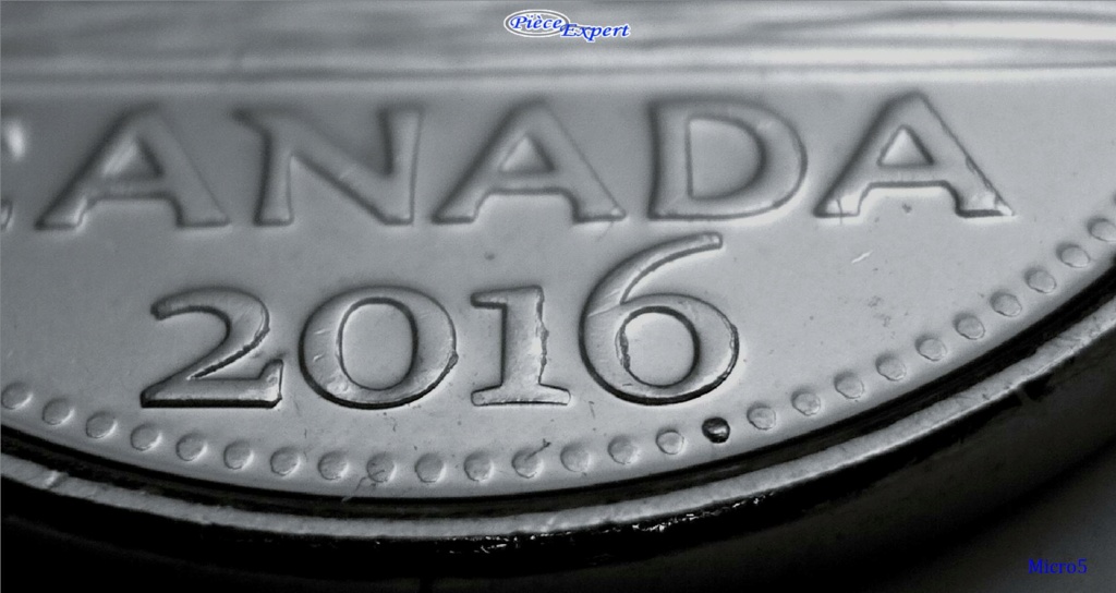 2016 - Coin Obturé, queue du castor aplatie (Filled Die) Imag1701