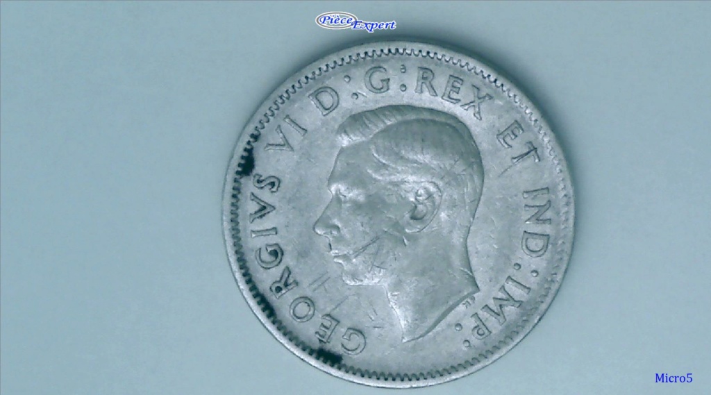 1941 - Coin Fendillé FG 5cents FD (Rev. Die Crack) Image176