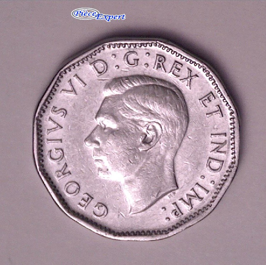 1947 - "4" Partiellement Obstrué (Filled "4") & Coins Entrechoqués Avers & Revers (Die Clash) Image209