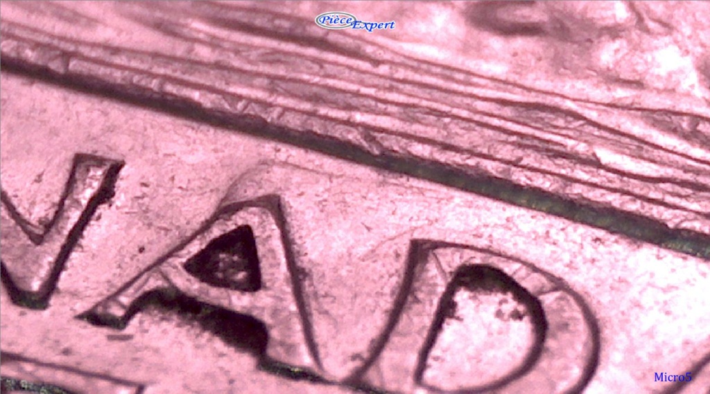 1950 - Coin Entrechoqué Revers , Coin Fendillé, "A" suspendu #2 (Die Clash) Image214