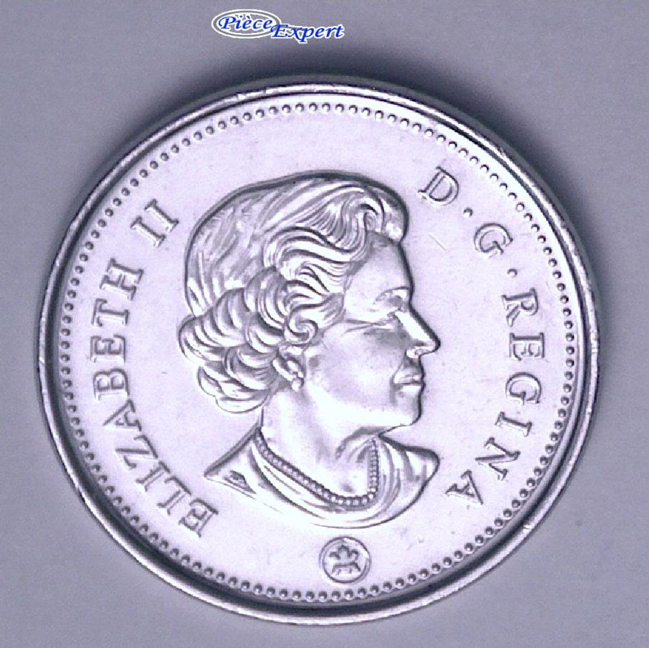 2016 - Éclat de Coin 2ième A de Canada (Die Chip) Image308