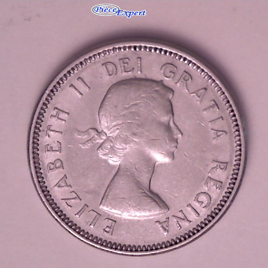 1963 - Coin Détérioré, Double Castor & "5 CENTS" (Dbl. Beaver & 5 CENTS) Image410