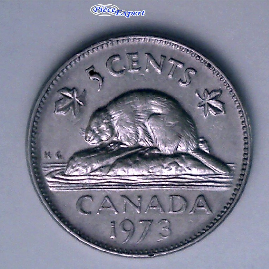 1973 - Coin détérioré Avers légende Image418