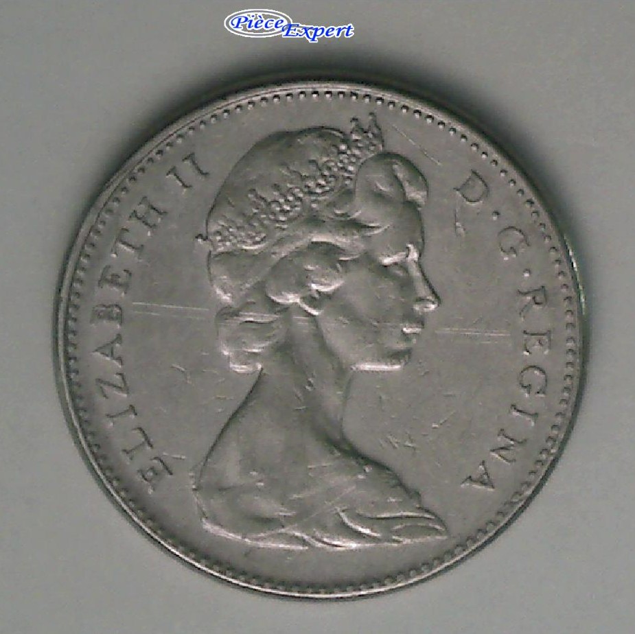 1973 - Coin détérioré Avers légende Image419