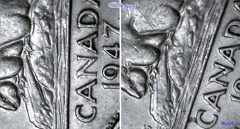 1947 - ML Griffe Add. & Coin Détérioré Avers Image546