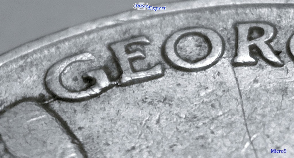1922 - Coin fendillé Avers GEOR Image566