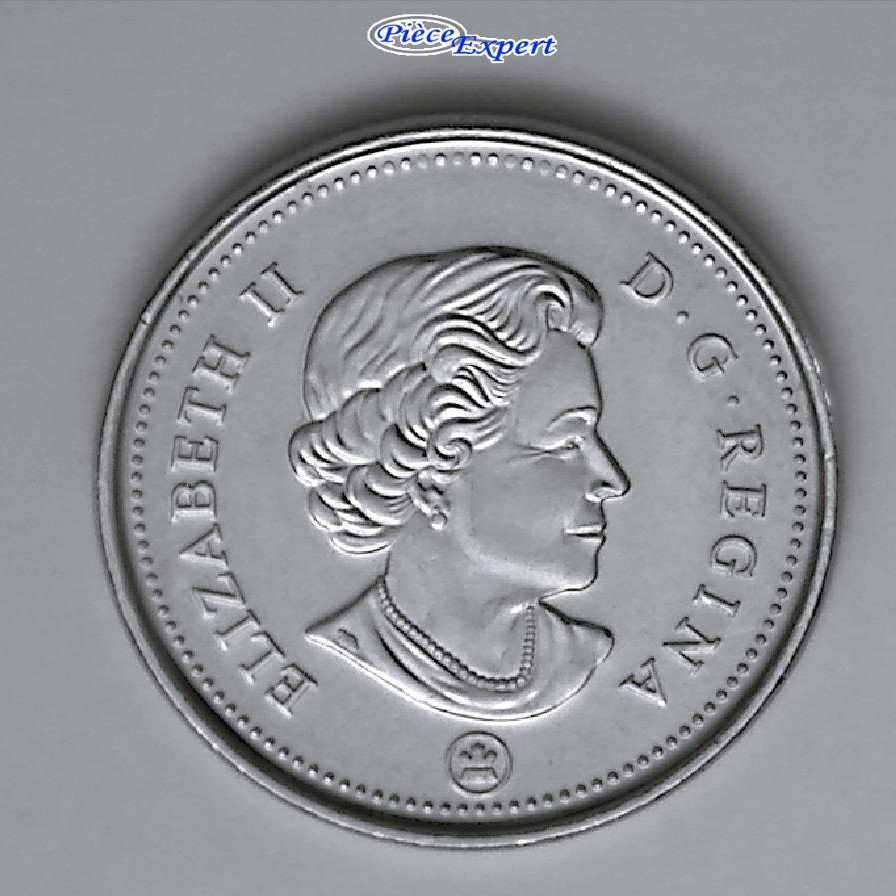 2018 - Coin Obturé, queue du castor aplatie (Filled Die) Image712