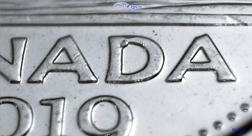 2019 - Éclat de coin AD de Canada Image801