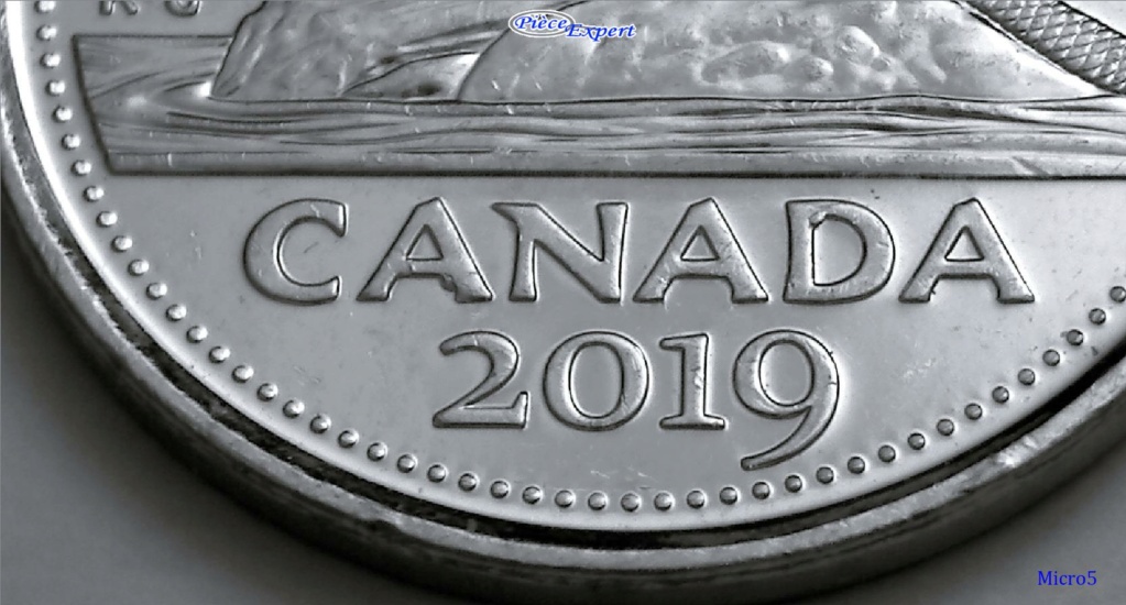 2019 - Éclat de coin AD de Canada Image802