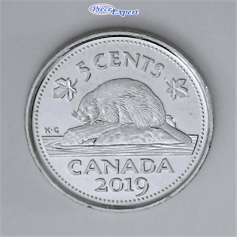 2019 - Éclat de coin AD de Canada Image803