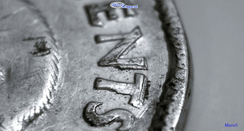 1952 - Coin détérioré ENTS / Feuille Droite / ADA Image924