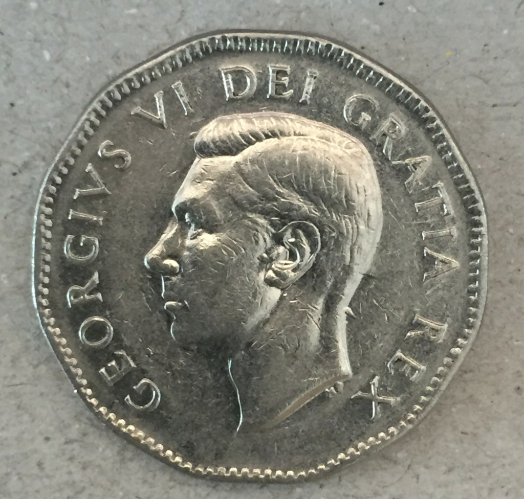 1949 - Coin Fendillé cou du roi, Double Portrait, Entrechoqué Img_0822