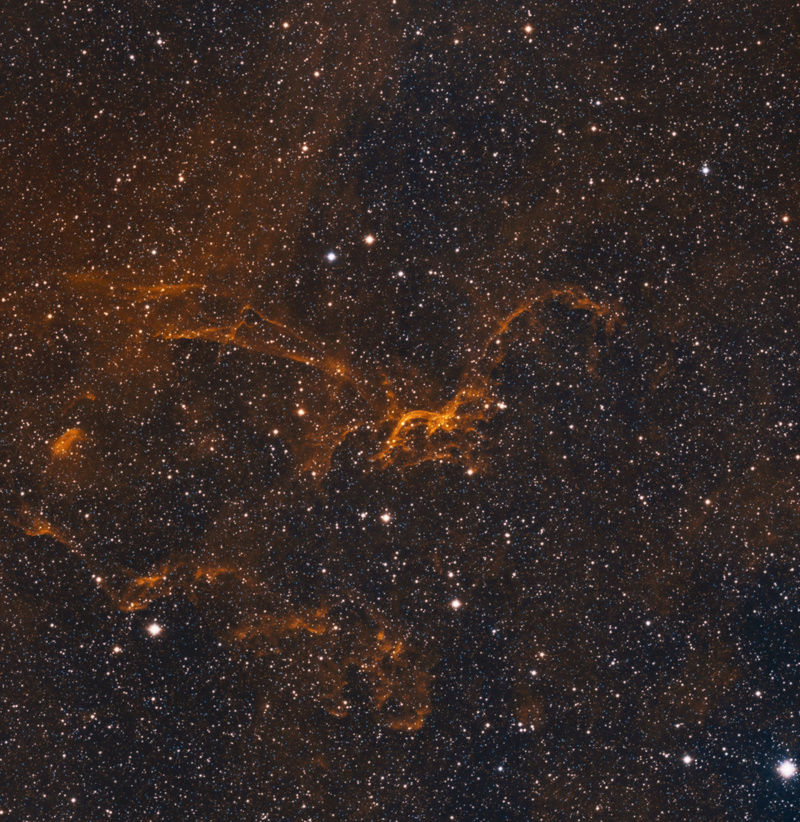 SH2 114 Flying Dragon nebula HOO Final111