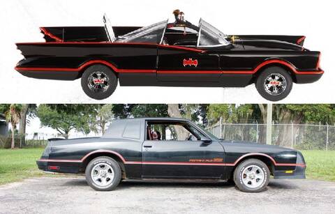 Monte Carlo Ss Et Batmobile Meme Combat