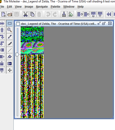 Comment trouvé la palette de couleur des images [CI8]avec  Tiles molester pour les Site_t11