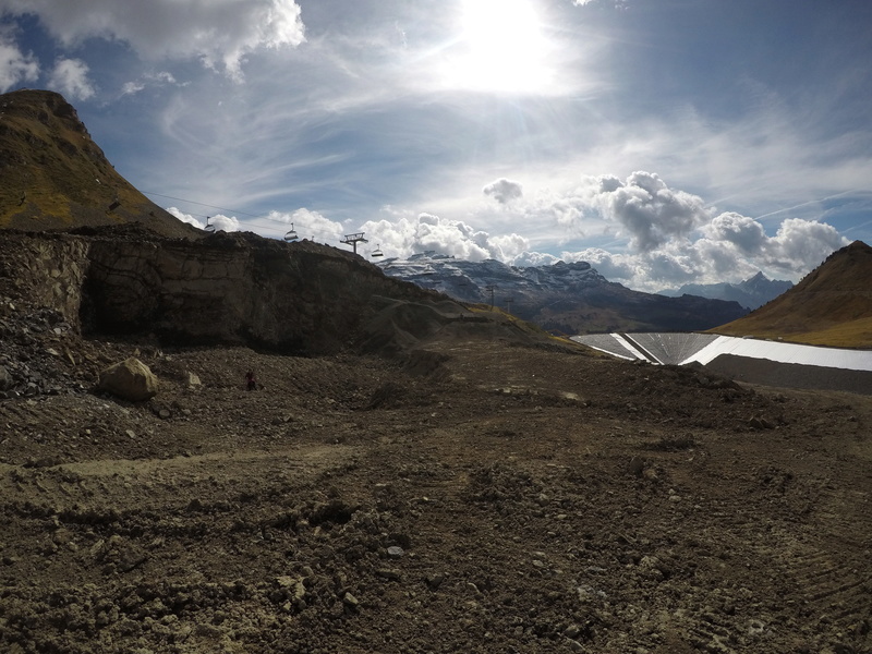 Chantier retenue collinaire de Flaine G0050010