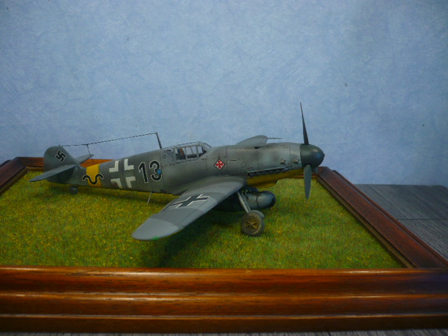 BF 109 G2 Gunther Rall Hasegawa 48e P1130974