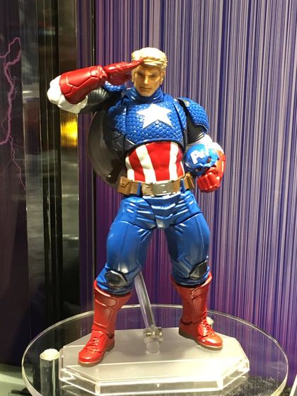 Captain America - Amazing Yamaguchi - Figure Complex (Revoltech) 08592010